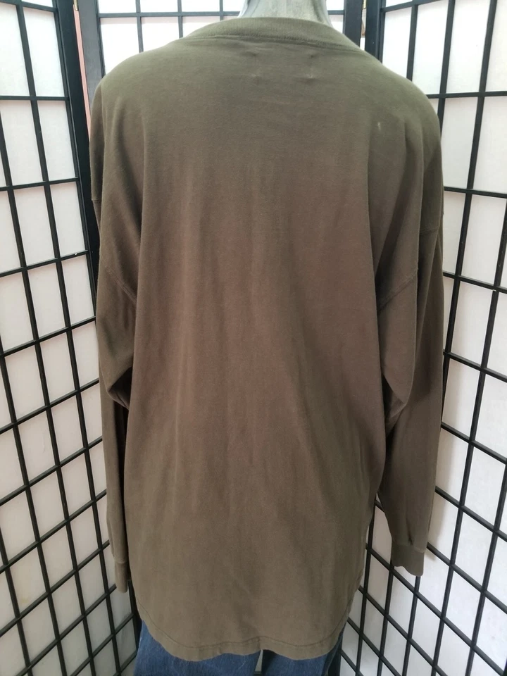 Henley Northern Explorer verde militar talla XXL unisex Foto 4 de 4