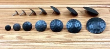 Round Clavos, Timeworn with oil rubbed bronze finish - Choice of 7 sizes