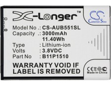 Replacement Battery For Asus 3.8v 3000mAh / 11.40Wh Mobile, SmartPhone Battery
