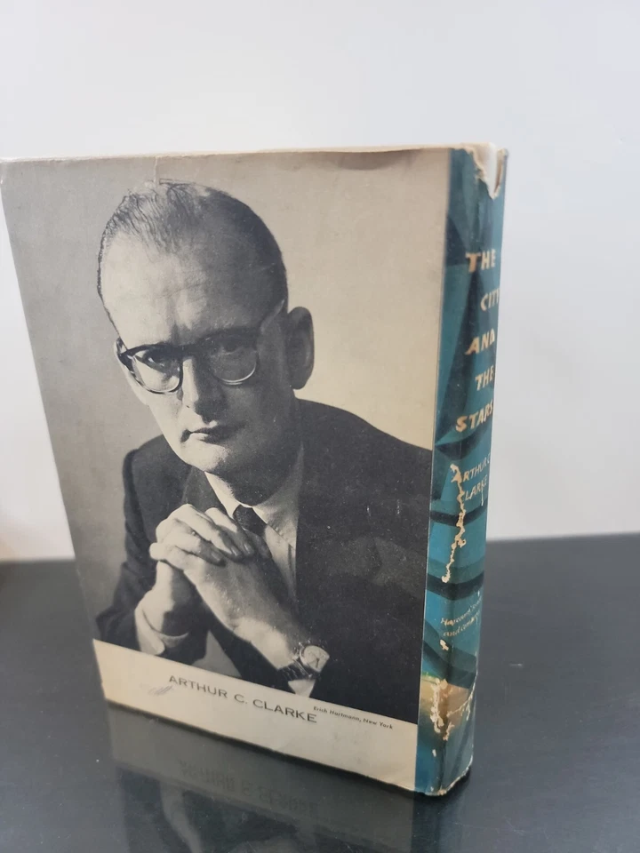THE CITY AND THE STARS 1956 Book Club Edition Arthur C. Clarke HARCOURT BRACE - Image 2 of 4