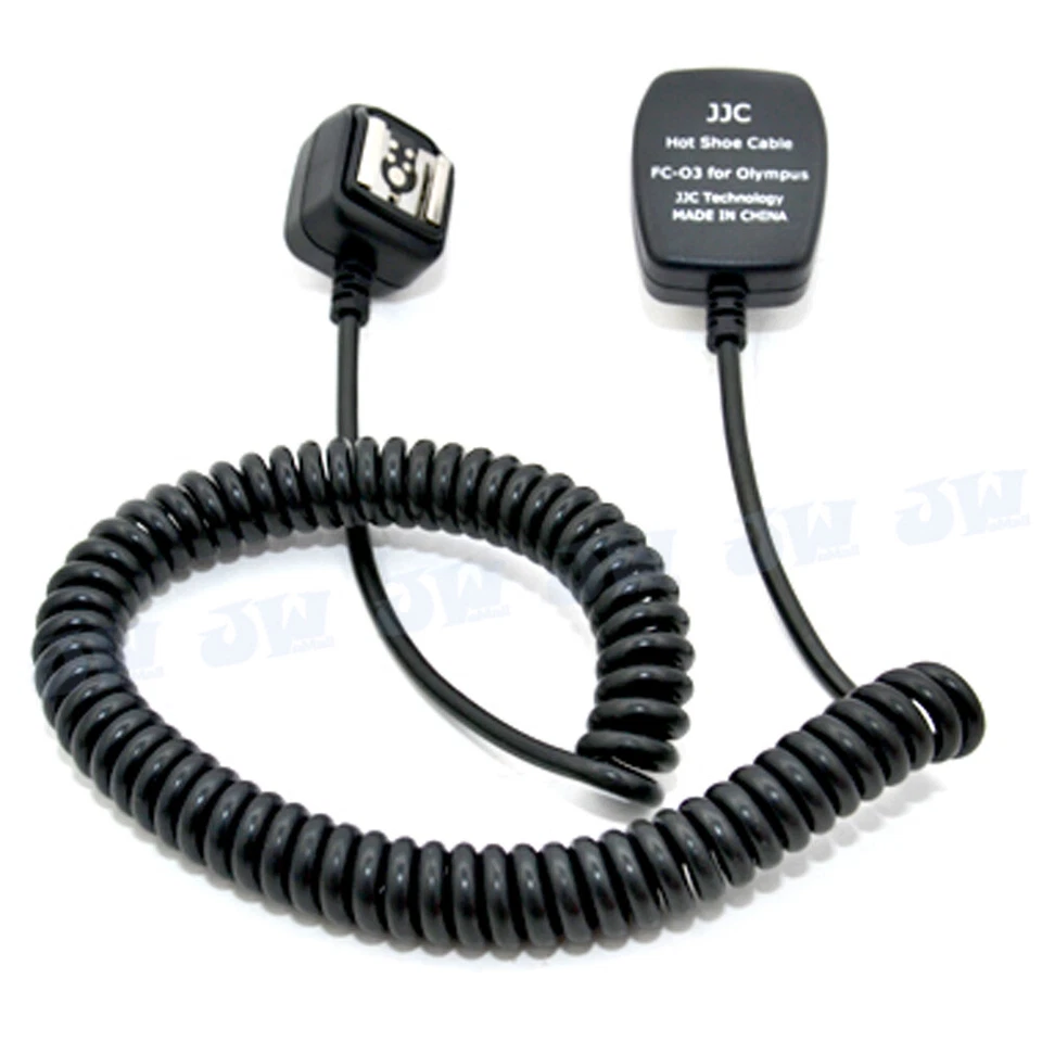 JJC 1.4m TTL Off Camera Flash Extension Cord Cable for Olympus Speedlite - Image 2 of 4