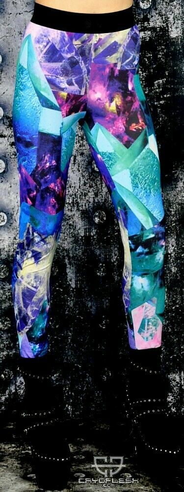 LIP SERVICE CULT CRYSTAL GEM WOMENS LEGGINGS