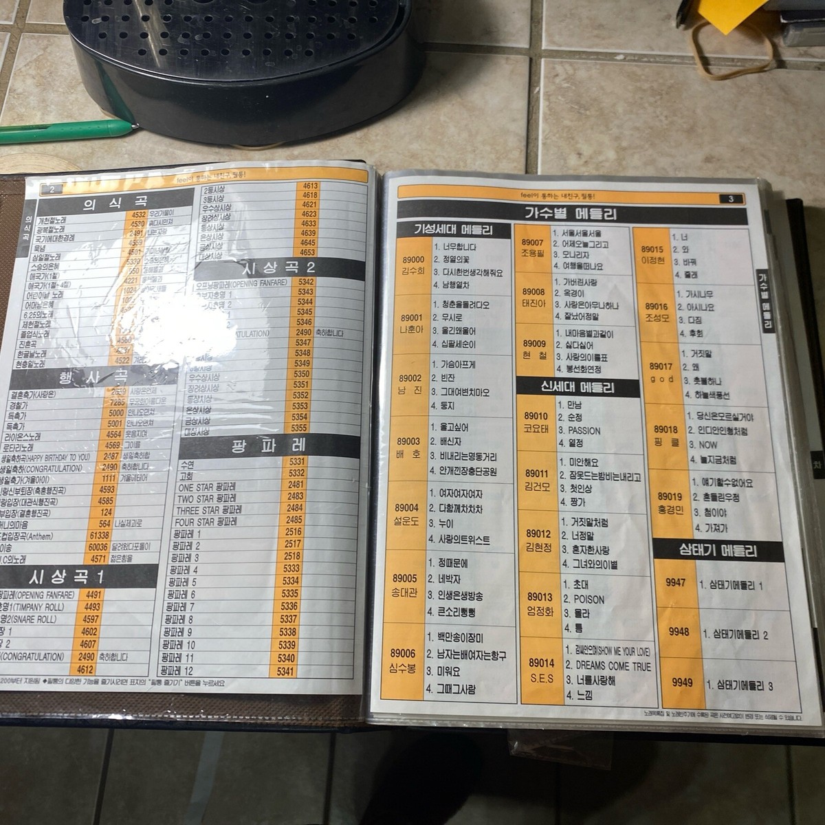 LD☆朝鮮歌謡 KOREAN SONG＆KARAOKE 2枚＋冊子1枚 92年 Lee Ki