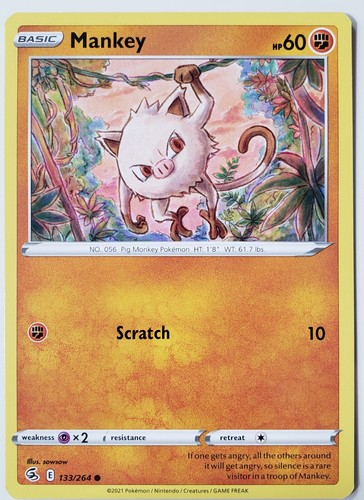 Fusion Strike Pokemon Card /264 NM/M Buy2Get1Fr MIX&MATCH SETS $2 Flat Shipping - Picture 115 of 218