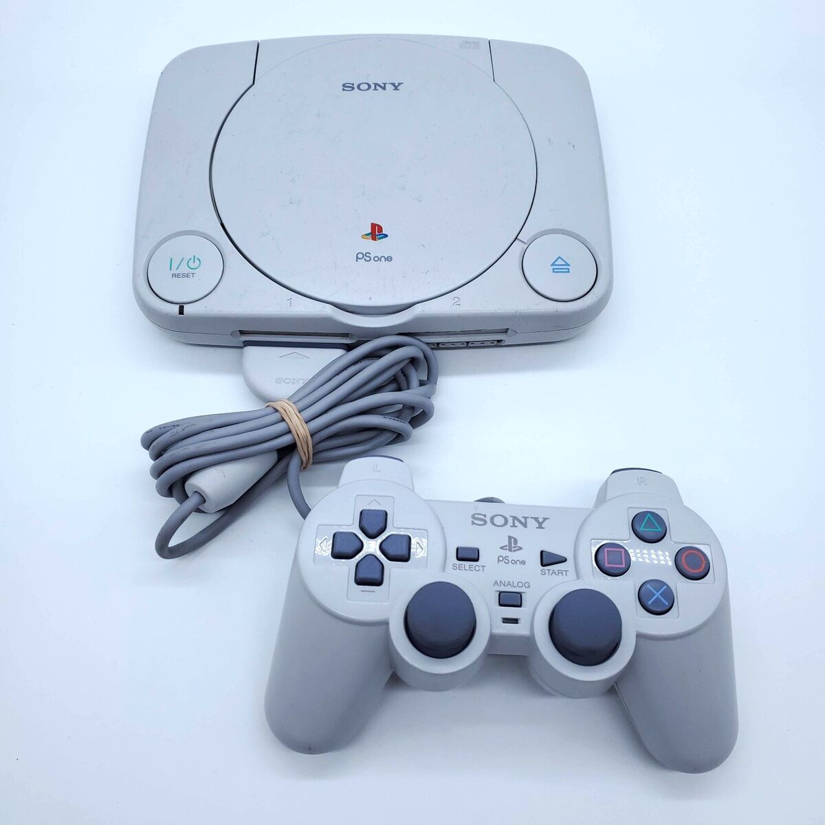 Sony Playstation 1 PSOne Slim Console Complete White