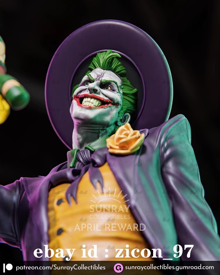1/6 Resin Model H/ 42cm Joker 3D Printed Unassembled Unpainted