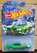 HOT WHEELS 1/64 DIECAST CAR 1970 PONTIAC GTO JUDGE PRO TOURING ©2018 ISSUE