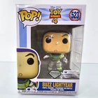 Funko Pop! Disney Toy Story 4 BUZZ LIGHTYEAR #523 Diamond LE 3000 Protector NEW