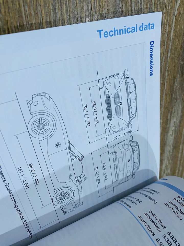 NUEVO🟣 2005 2004 2003 BMW Z4 MANUAL DEL PROPIETARIO (NOS) 2.5i 3.0i ROADSTER CONVERTIBLE Foto 4 de 4