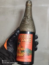 VINTAGE BOTTLE CIGARETTE DISPENSER PLASTIC SOVIET ERA BULGARIA DESKTOP ART DECO