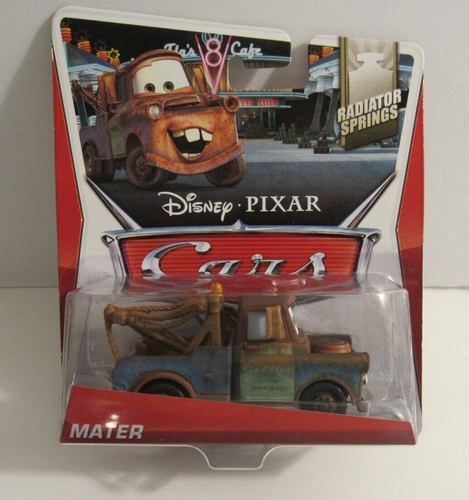 2014 Disney Pixar Cars Radiator Springs: Mater 1:55 Flo's Cafe Tow Truck NIP HTF