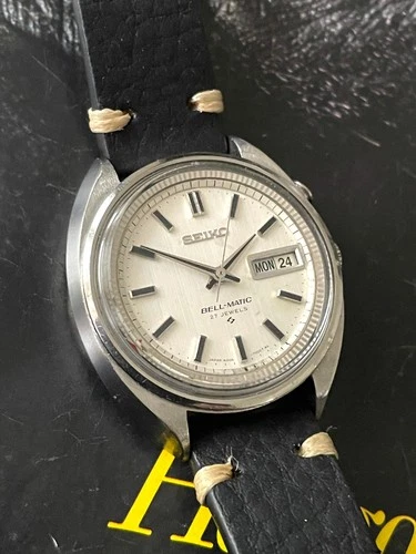Seiko Bell-Matic 4006-7000, 27J automatic alarm vintage watch, 1967, serviced
