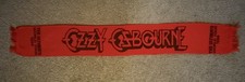 OzzY Osbourne Vintage 1986 The Ultimate Sin Scarf Excellent Condition