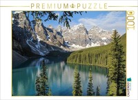 Calvendo Puzzle Moraine Lake, Banff National Park, Canada | 1000 Teile Lege-Größ