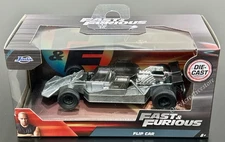 Jada Fast And Furious Flip Car Raw Metal 1:32 Diecast