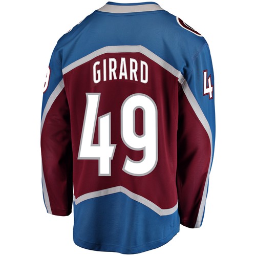 Herren Fanatics Samuel Girard Burgund Colorado Avalanche Breakaway Spielertrikot - Bild 3 von 7