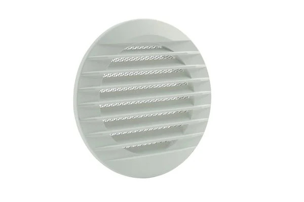 Marley LüFtungsgitter 160 X 125 Mm Rund, Mit Fliegengitter, Weiß LüFtungsgitter-image