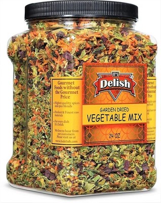 Garden Vegetable Soup Mix by It s Delish, 24 OZ Jumbo Container | Natural...