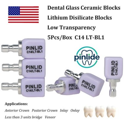 C14 Glass Ceramic Dental Block Lithium Disilicate e.max CEREC CAD Milling Block