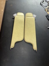 1971 - 1974 Mopar B Body Gold Sunvisors 71 72 73 Road Runner Charger Gtx Visors