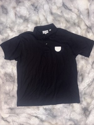 Lacoste Mens Classic Fit Polo Shirt Size Large Black Cotton