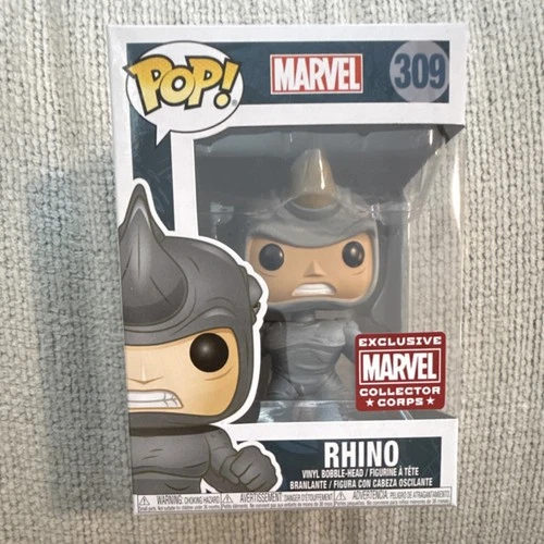Funko Pop! Vinyl: Rhino Marvel Collector Corps Exclusive #309 Vinyl Figure