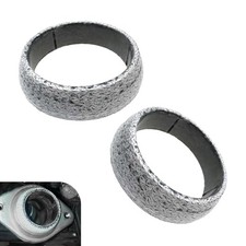 2pcs Car Exhaust Gasket Id 65mm Leakproof Ring Donut Exhaust Pipe Seal High 2pcs Car Exhaust Gasket Id 65mm Leakproof Ring Donut Exhaust Pipe Seal High