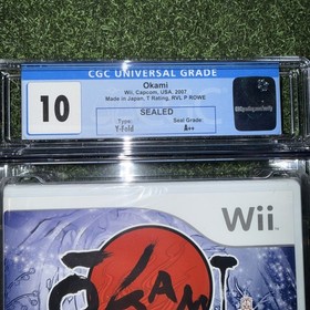 GRADED CGC 10! - Nintendo Wii Okami Brand New Sealed