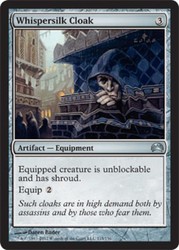Whispersilk Cloak (PC2) #115 Planechase 2012 Magic: The Gathering