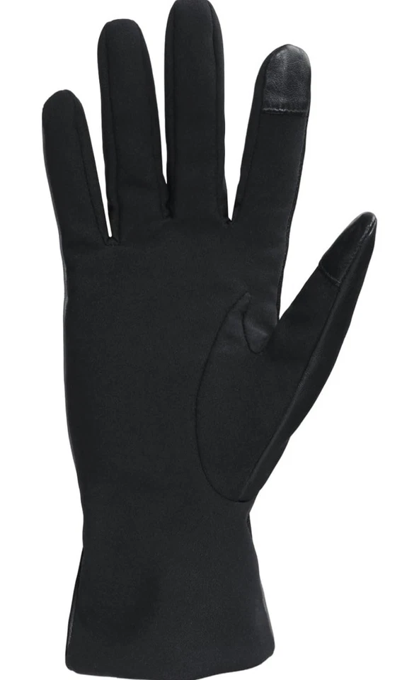 Guantes de palma elásticos elásticos para mujer Cole Haan, dedo con pantalla táctil, talla S, caviar Foto 3 de 4