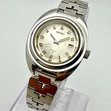 C101 SEIKO 70s Design Automatic Mechanical 21 Jewels Original Strap