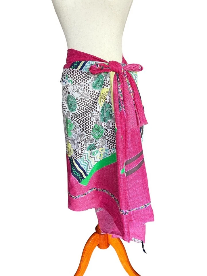 Inoui Tooch 围巾 沙龙 正装鞋 包 粉红色 绿色 — 第 3/4 张图片