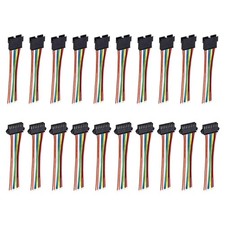 10 PCS 20cm 8-Pin Male to Female Breadboard Jumper Wire Ribbon Cable 2.54mm