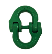 Campbell 5779235 3/8" Quik-Alloy Coupling Link Grade 100 Green Chain Sling