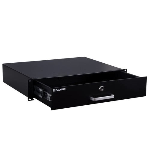 2U Rack Mount Drawer for 19 Inch AV/Network/DJ Equipment Racks or ...