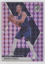2019-20 Panini Mosaic Purple Prizm 17/49 Mason Plumlee #3 1a07