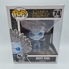 Funko Pop! Figura Vinilo Jumbo Juego de Tronos Night King Iron Throne #74 2019
