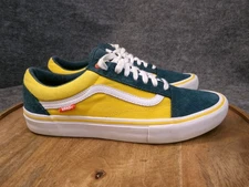 Vans Old Skool Pro Atlantic Gold Mens Size 10.5 US Skate Shoes VN0A45JC0V1