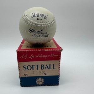Balle De Softball Vintage Dimple Grip AA-364 – Poignée à Fossettes – 7 Oz
