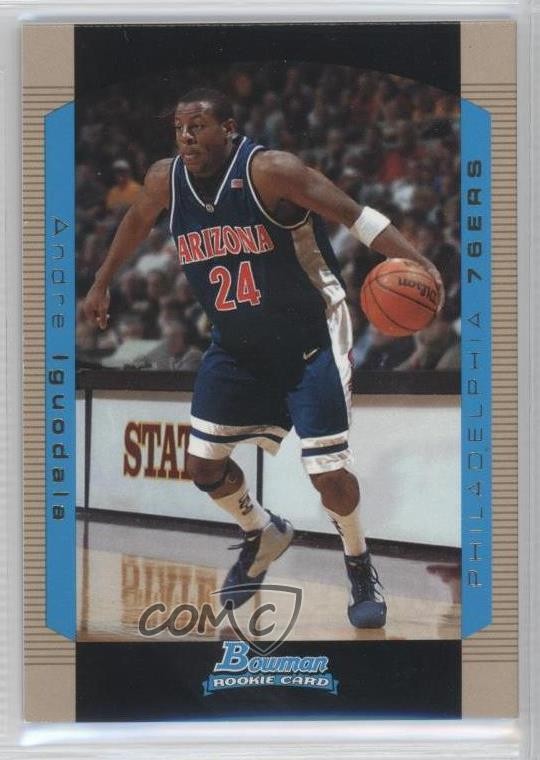 2004-05 Bowman Draft Gold Andre Iguodala #146 x0a