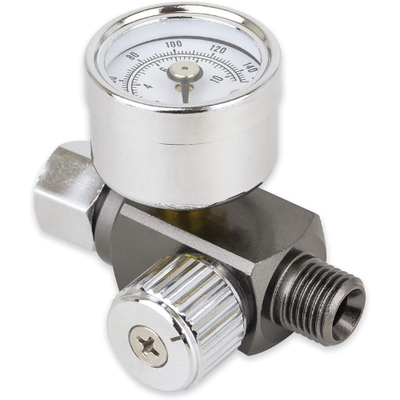 #ad #ad Air Adjusting Regulator Valve Pressure Gauge Spray Gun Air Tool $35.99