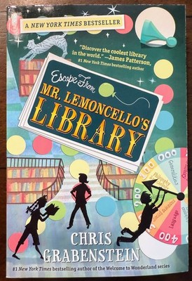 Escape from Mr. Lemoncello's Library Chris Grabenstein Children's Chapter Book