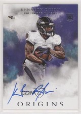 2016 Panini Origins Rookie Auto Kenneth Dixon #129 Auto 00ah