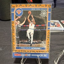 Panini Haunted Hoops Insert #80 Precious Achiuwa New York Knicks Basketball 2025