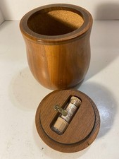 Vintage Decatur Industries Humidor with Everfresh Humidifier Adjustable Moisture