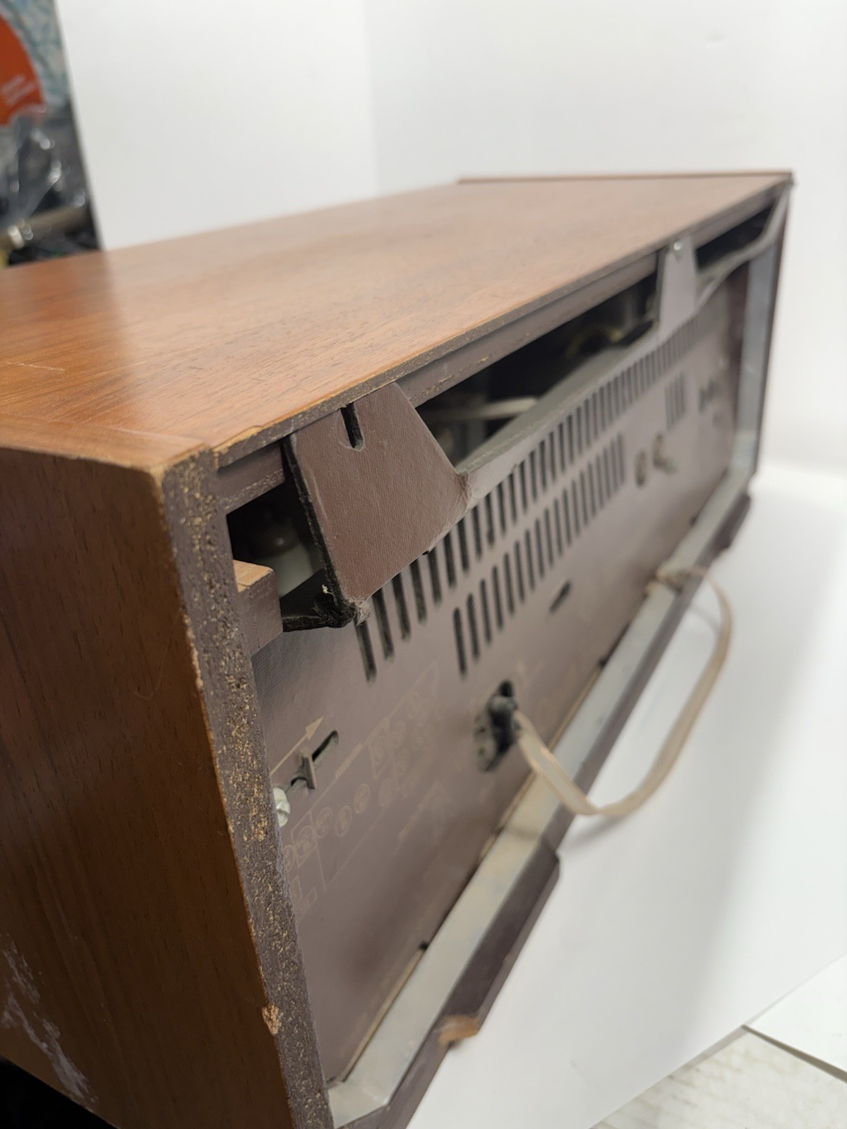 Telefunken Opus 5430 MX Hi Fi 110v USA AM-FM Tube Amp Radio RARE Parts Only