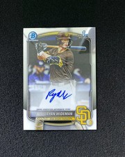 2025 Topps Bowman Chrome Prospects Auto Ryan Wideman #CPA-RW 1st Padres QI95
