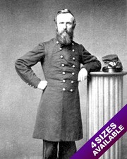 RUTHERFORD B HAYES CIVIL WAR UNIFORM OIL PAINTING ART REAL CANVAS GICLEE PRINT