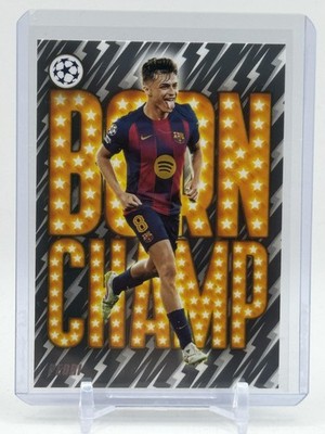 2025-26 Topps UEFA Club Competitions #BC-4 Pedri Born Champ | eBay
