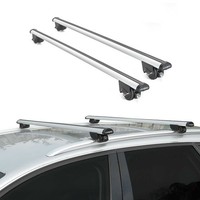 DachträGer GrundtäGer FüR Vw Sharan Ii 2010-2023 100Kg Alu Silber 2Tlg Abe